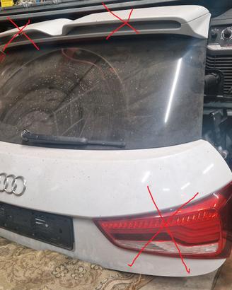 Baule Posteriore Audi A1 S1 NO FARI E SPOILER