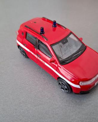 VIGILI DEL FUOCO -POMPIERI - FIAT GRANDE PANDA 1/4