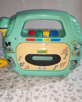 Riproduttore Mastersonic di musicassette Disney