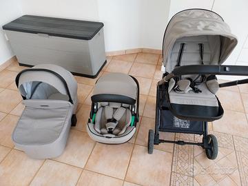 Trio tic toc foppapedretti passeggino