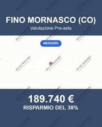 Immobile in asta di 490 m² a Fino Mornasco