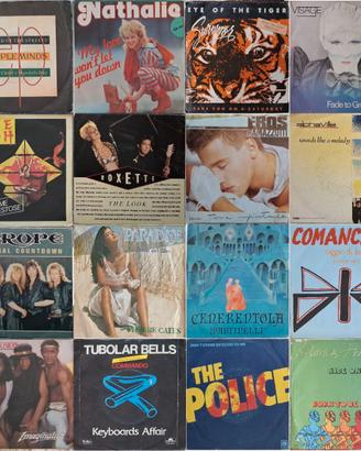 Dischi vinile 45 giri - Pop & Italo Dance 80