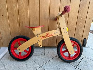 Bici Senza Pedali in Legno (Balance Bike)