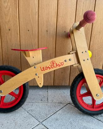 Bici Senza Pedali in Legno (Balance Bike)