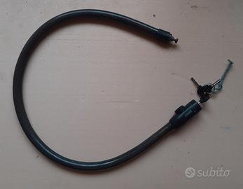 antifurto moto con treccia multipla