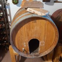 Botte legno rovere per vino