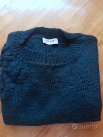 maglione nero twinset 
