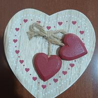 Portagioie e cornice in legno