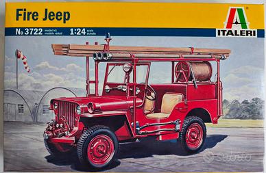 Kit Italeri Fire Jeep in scala 1:24, 