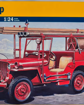 Kit Italeri Fire Jeep in scala 1:24, 