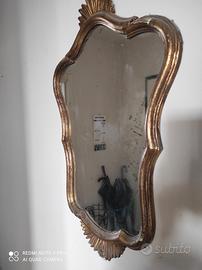 Specchio cornice d' orato del 1700