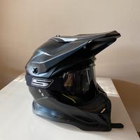 Casco nolan nero con occhialini