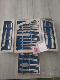 Set coltelli vintage 19 pezzi  "Golden  prestige" 