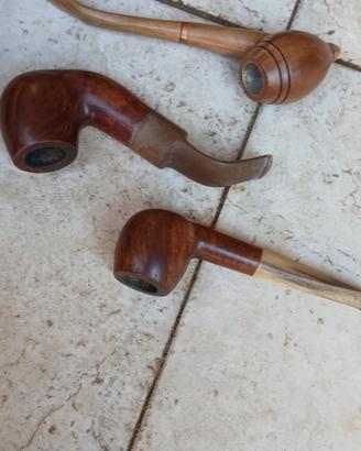 set 3 pipe vintage 