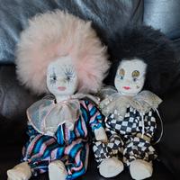 Bambole Pierrot vintage