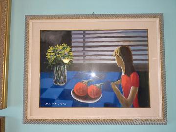 Capolavoro di Eliano Fantuzzi - Olio su Tela 50x70