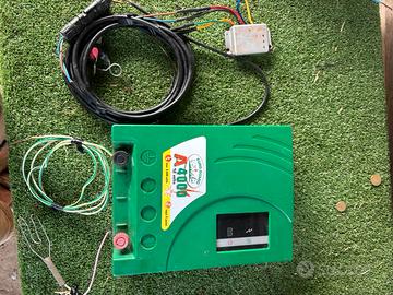 Euroguard A4000.12V4J+regolatore solare e cablaggi
