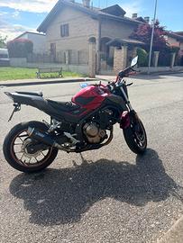 moto honda CB500f del 2018
