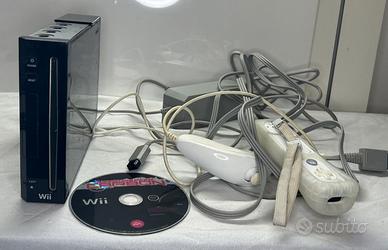 Nintendo Wii Nera RVL-001 Console + Controller Cav