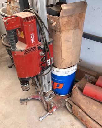 Carotatrice hilti dd-250e completa di colonna e co