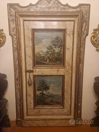 PORTA AD UN'ANTA DIPINTA