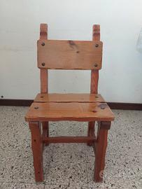Sedie in legno