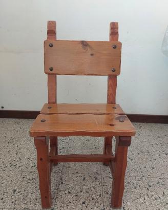 Sedie in legno