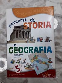Percorsi di storia e geografia : classe 5