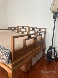 Letto matrimoniale stile cinese