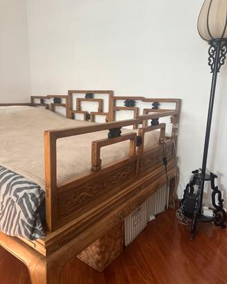 Letto matrimoniale stile cinese