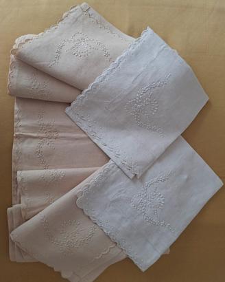 4 lenzuola matrimoniali 