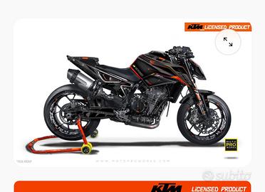 Grafiche Ktm Duke 790 2019 Moto Pro Works