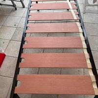 Rete singola a doghe in ferro - 2 disponibili