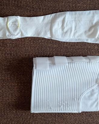 Fascia toracica post operatoria e calze antitrombo