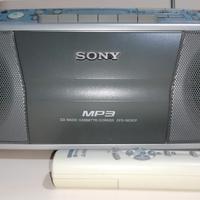 Radio Sony con lettore MP3 e audiocassette