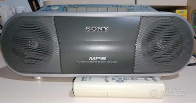 Radio Sony con lettore MP3 e audiocassette