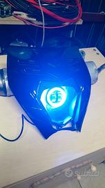 angel eye blu + mascherina 