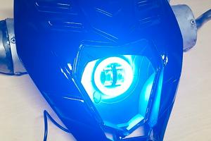 angel eye blu + mascherina 