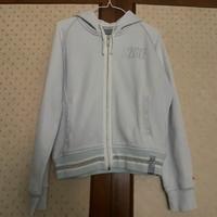 Felpa Nike azzurra con cappuccio