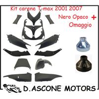 Kit Carene Tmax 01 07 Nero Opaco Nuove con Omaggio