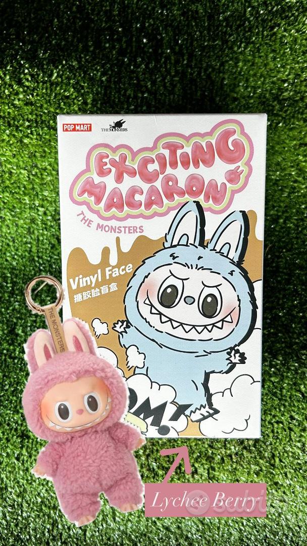 正規品 LABUBU Exciting Macaron Lychee Berry Pop Mart Labubu The Monsters Exciting Macaron Lychee Berry