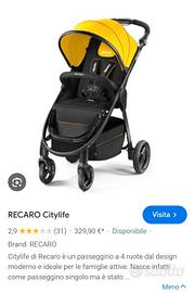 passeggino recaro