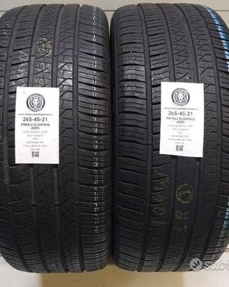 2 gomme 265 45 21 pirelli a21545