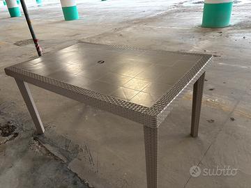 Tavoli e sedie da giardino