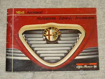LIBRETTO ACCESSORI ALFA ROMEO 164