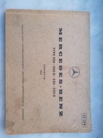 Mercedes Benz Serie W115 Catalogo Ricambi