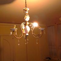 Lampadario stilizzato 3 luci