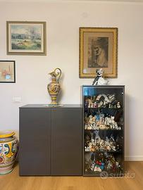 Set Madia + vetrina antracite San giacomo