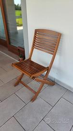 sedie da giardino 