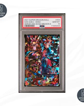 PSA 10 SON GOKU : XENO BM6-054 BIG BANG MISSION 6